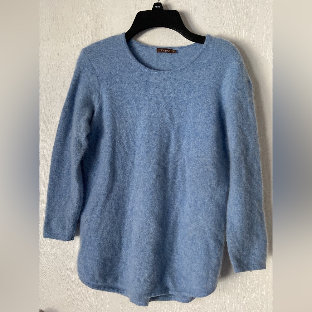 Blue Cashmere Sweater